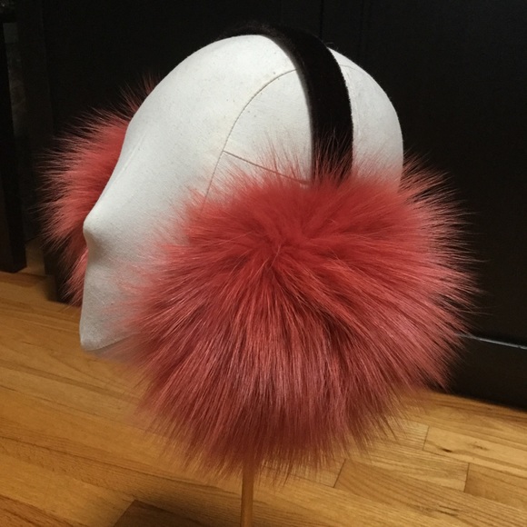 NEW! 100% REAL FOX FUR Earmuffs - Picture 3 of 8